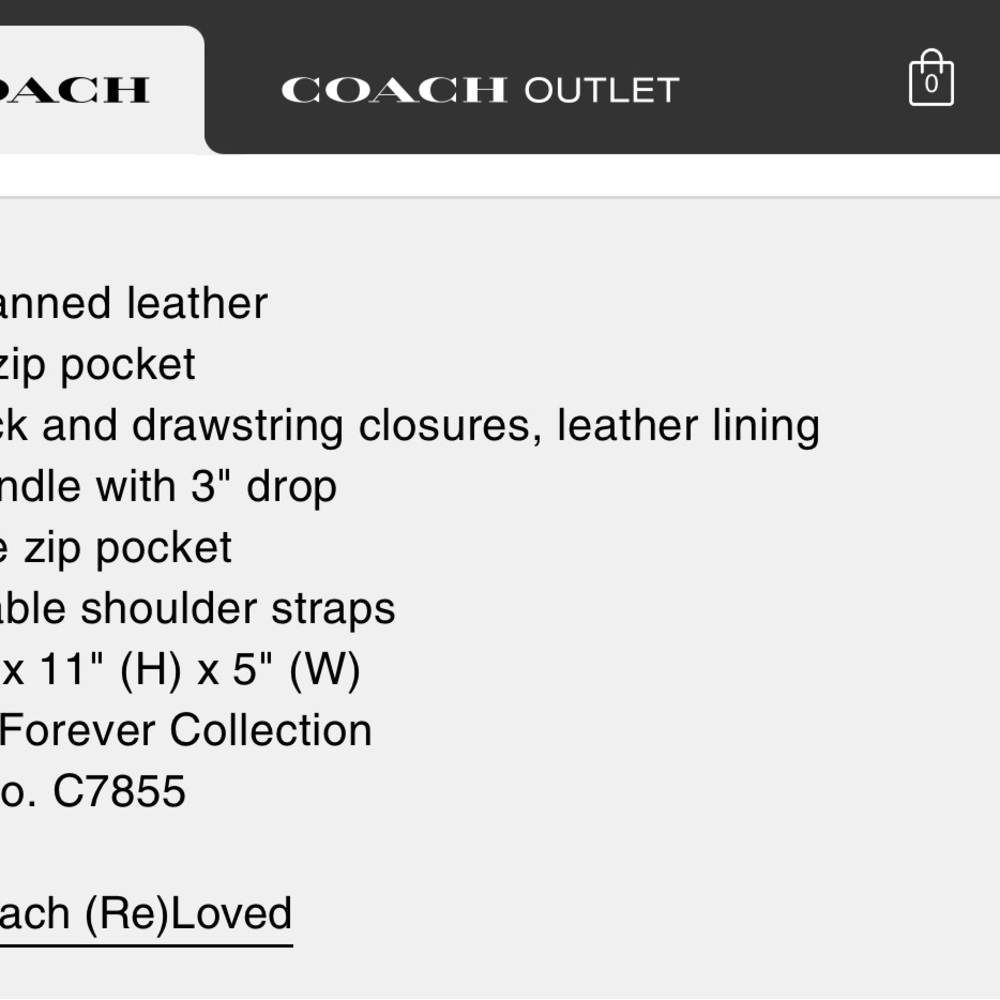 Vintage COACH large daypack 9791 - Picture 13 of 13